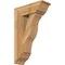 Ekena Millwork Funston Traditional Rough Sawn Bracket w/ Offset Brace, Western Red Cedar, 8"W x 22"D x 34"H BKT0806X22X34FST01RWR - alternate 1